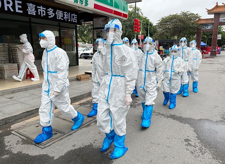 集团党员助力广州疫情封控区，筑牢抗疫“长城”